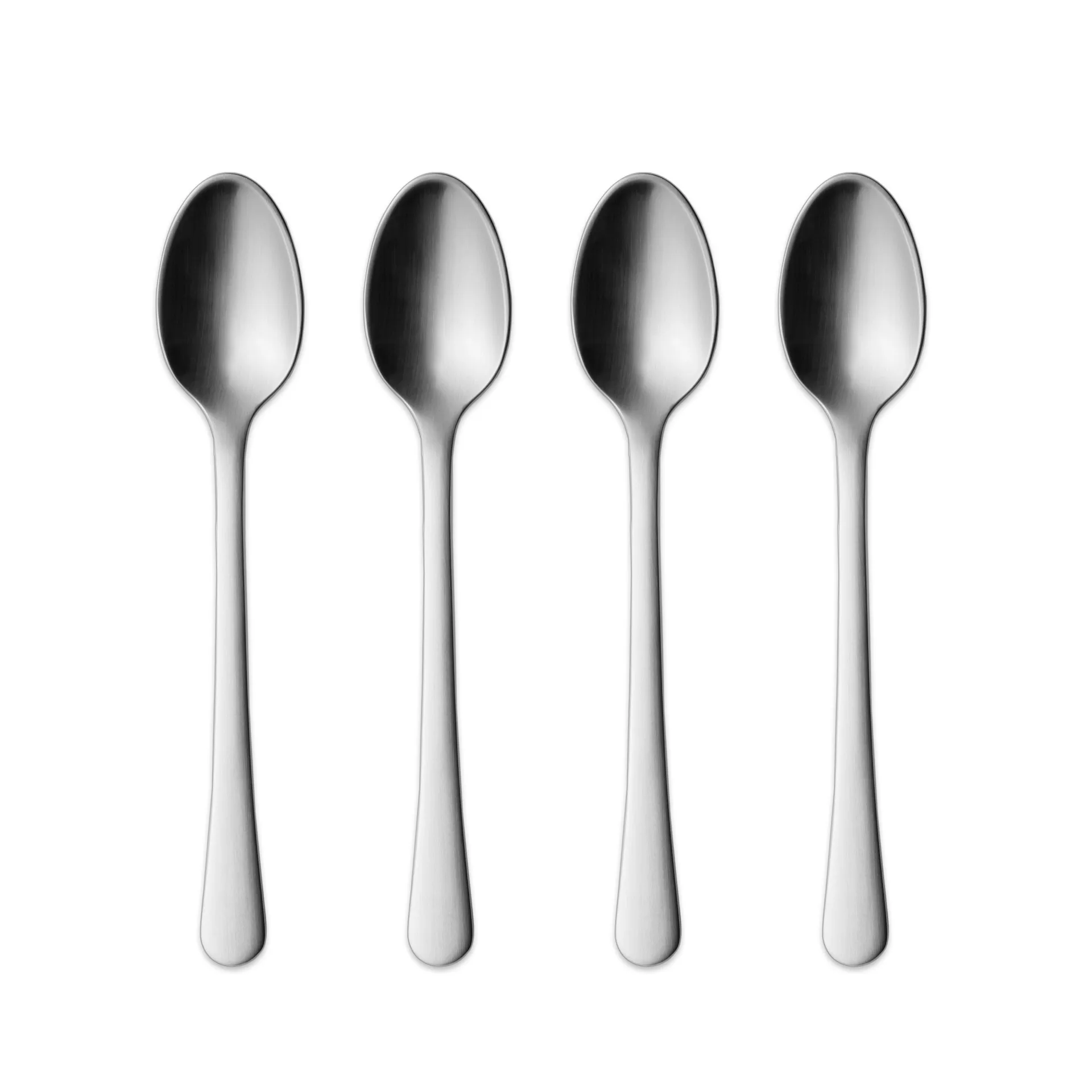 Cucharillas de té Copenhagen mate large, set de 4 Georg Jensen