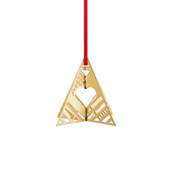 Decoración de Navidad abeto - chapado en oro - Georg Jensen