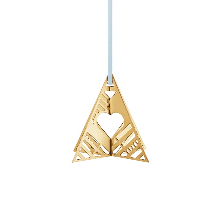 Decoración de Navidad abeto - chapado en oro - Georg Jensen