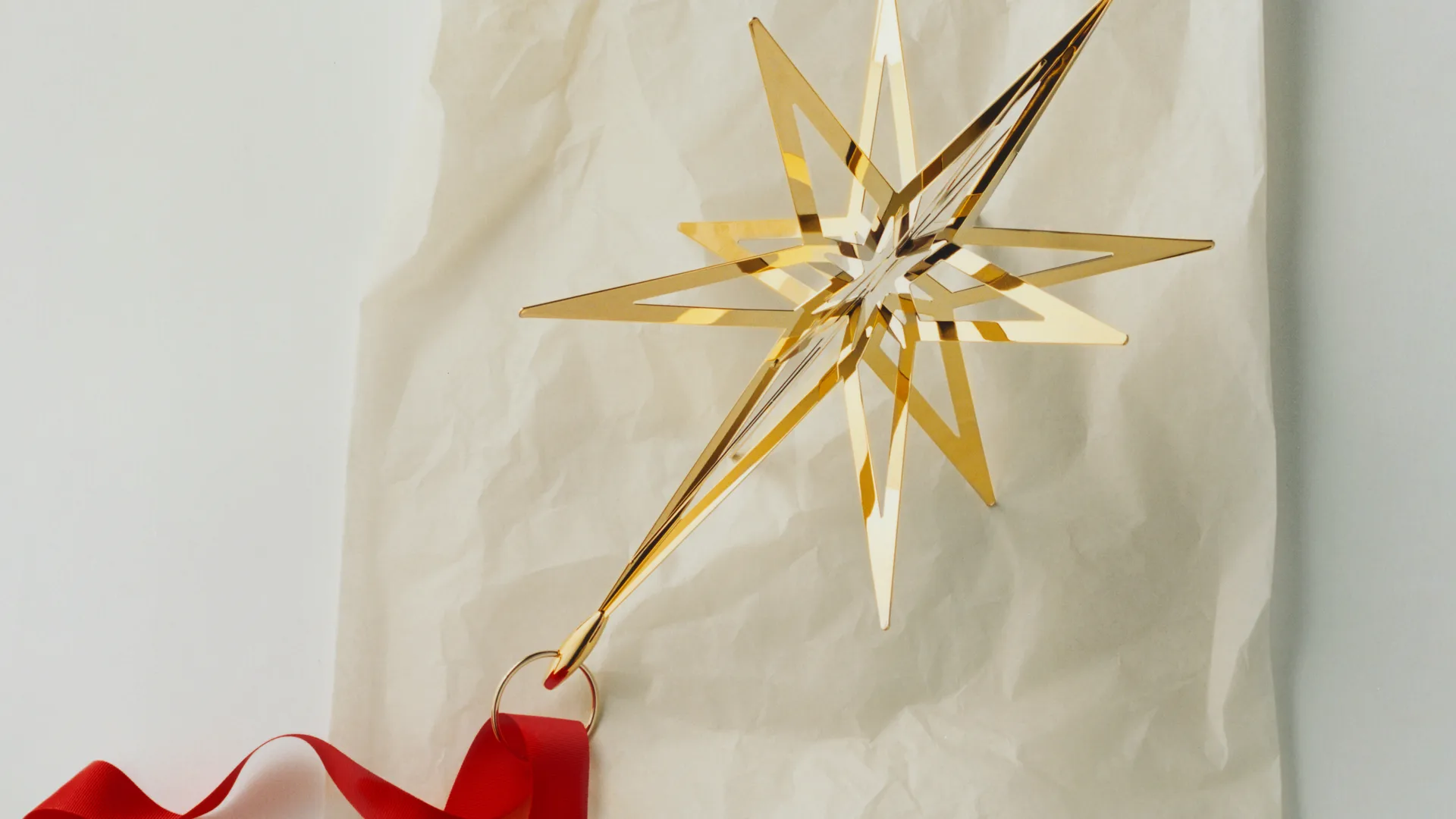 Estrella de árbol de Navidad Lyra 2025, Grande Georg Jensen