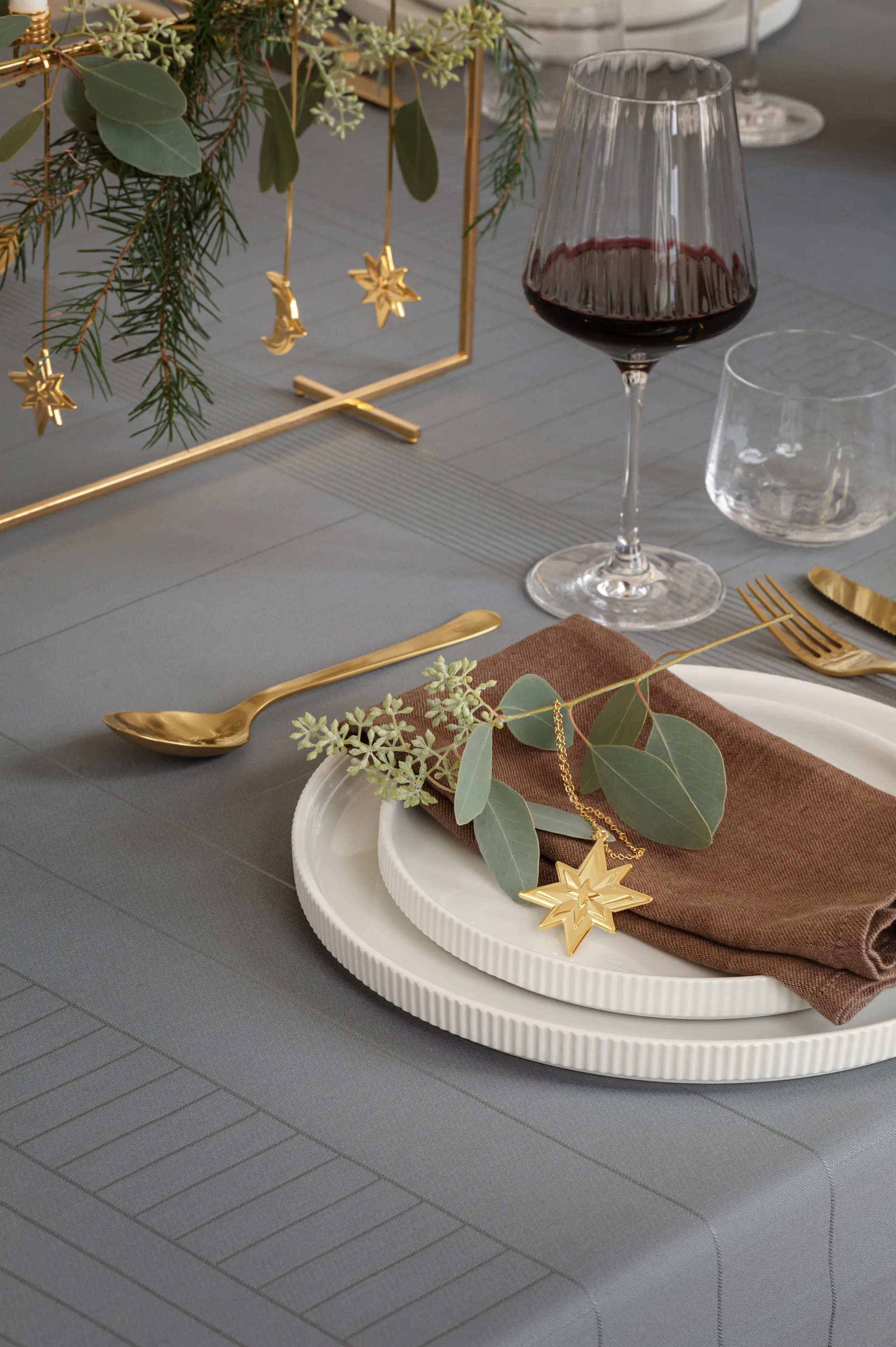 Estrella de Navidad 2024, Chapado en oro Georg Jensen