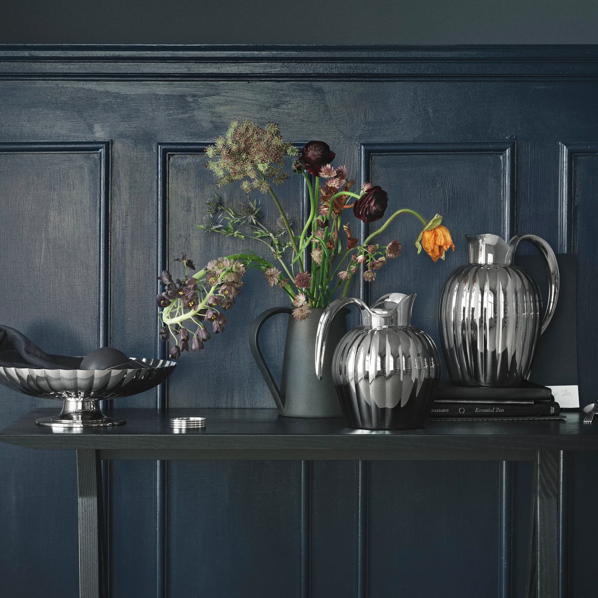 Frutero con pie Bernadotte, Ø 28 cm Georg Jensen