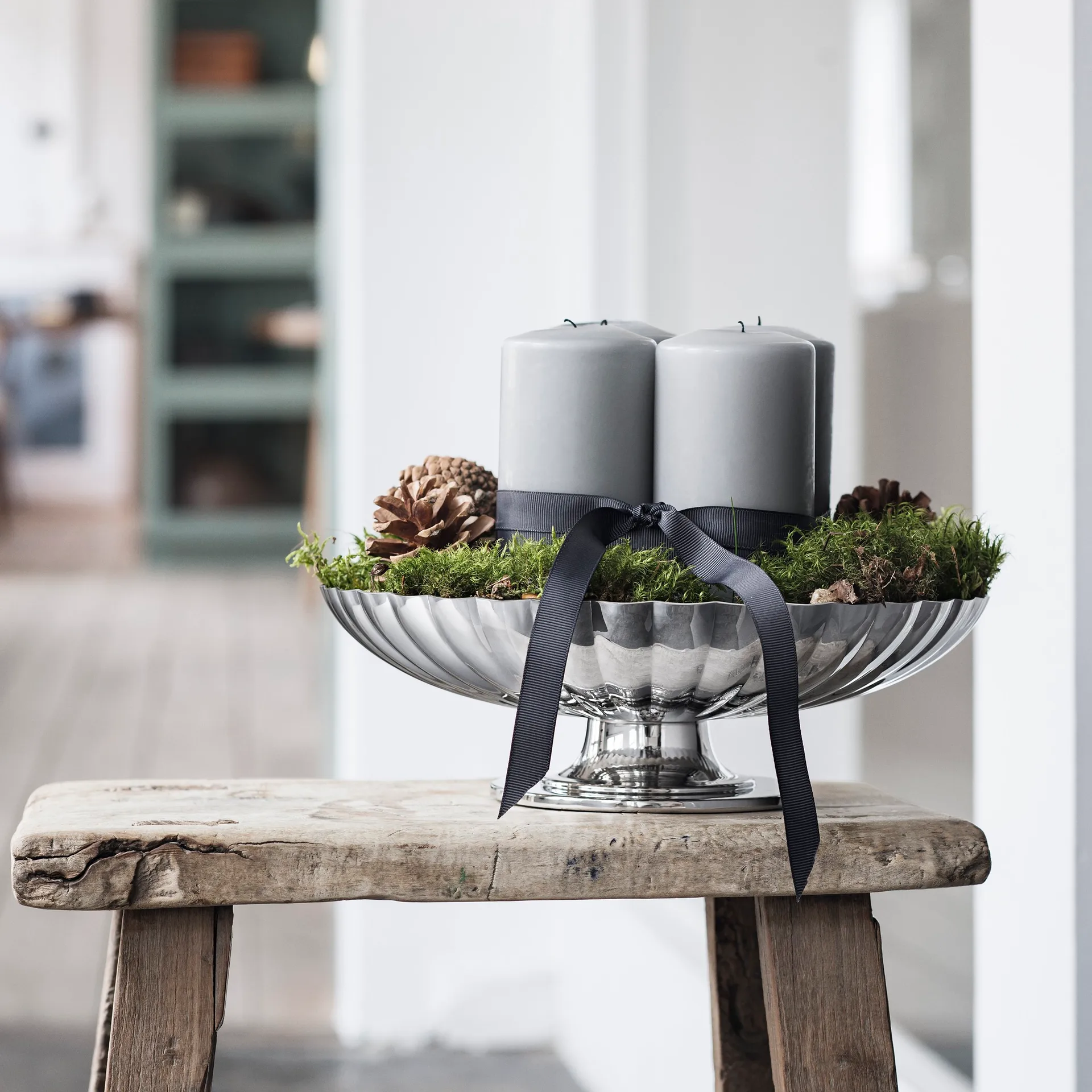 Frutero con pie Bernadotte, Ø 28 cm Georg Jensen