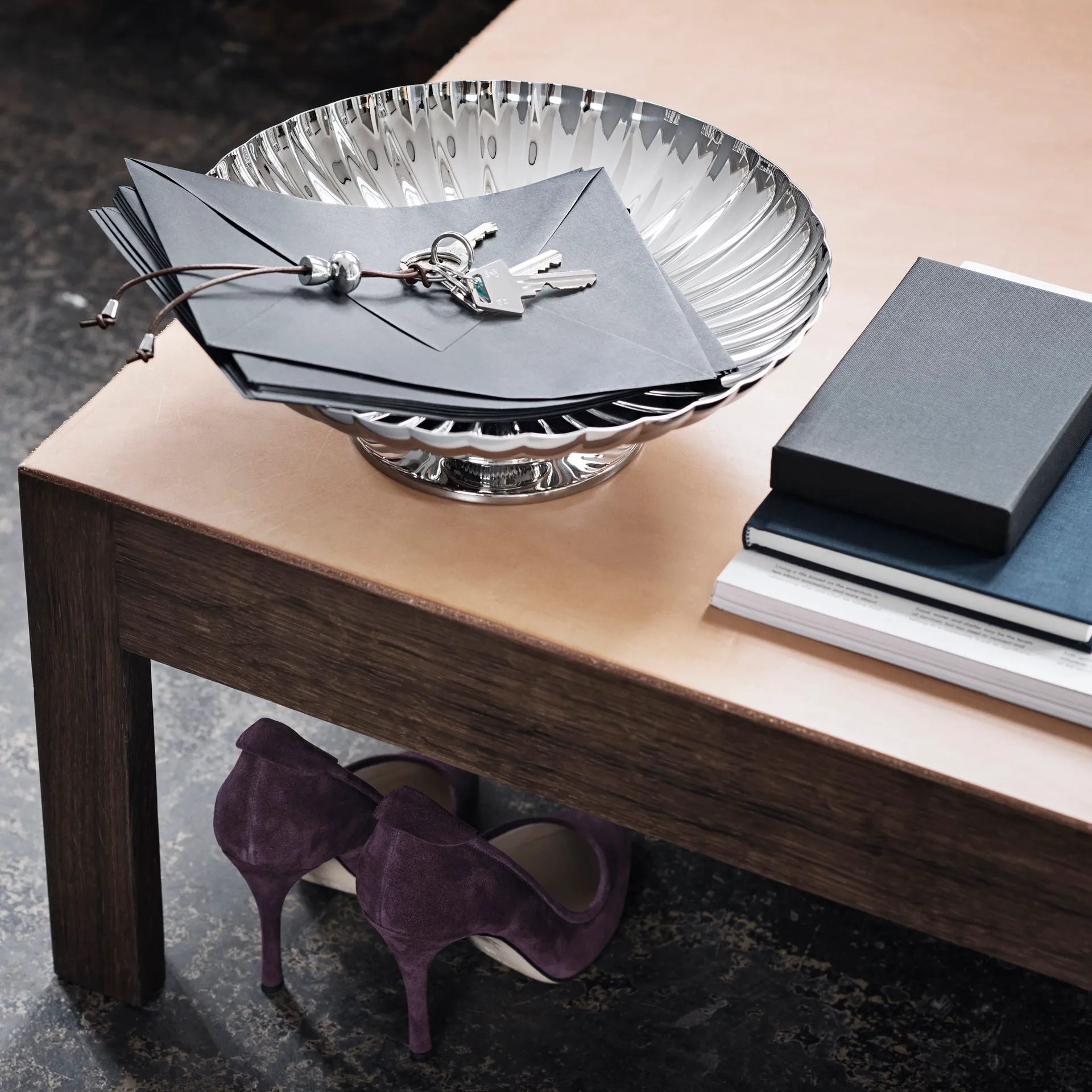 Frutero con pie Bernadotte, Ø 28 cm Georg Jensen