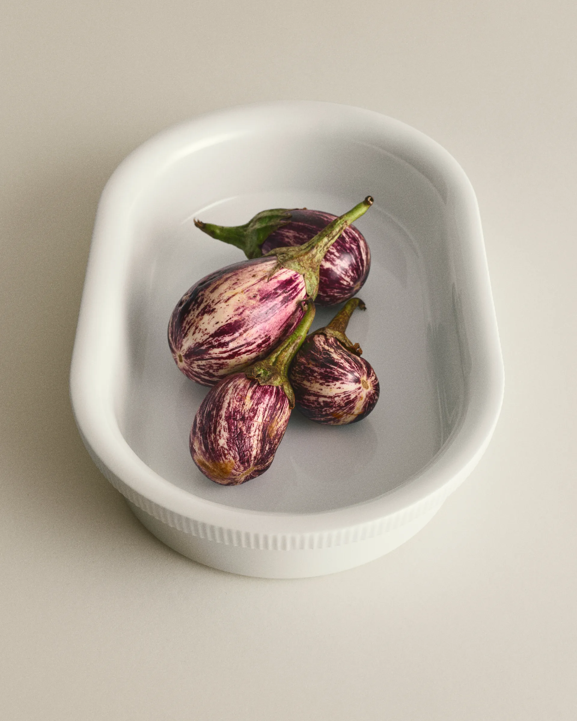 Fuente para horno oval Bernadotte 20,1x31,6 cm, Blanco Georg Jensen