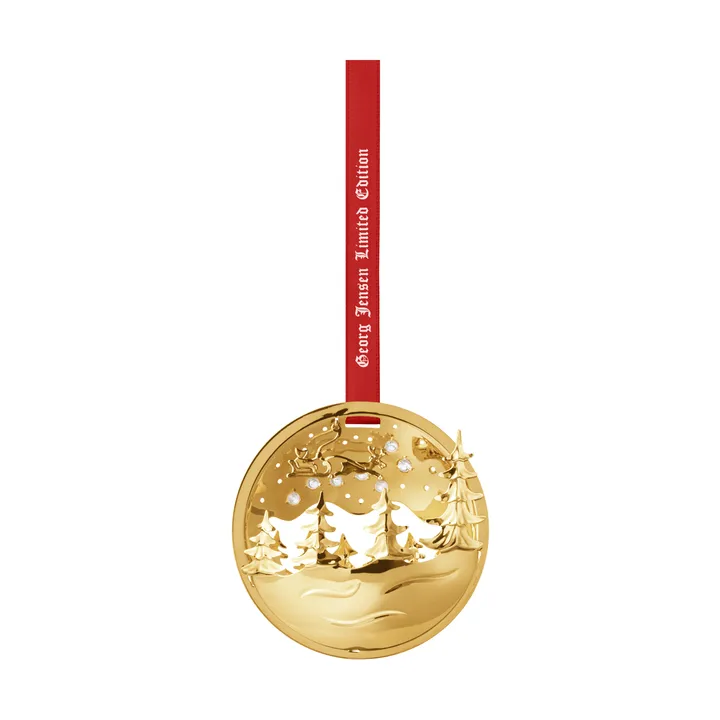 Georg Jensen móvil conmemorativo - año 2006, dorado - Georg Jensen