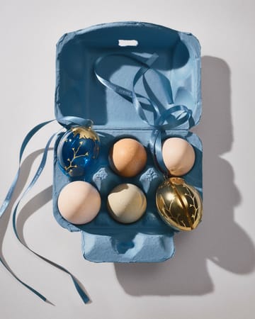 Huevo de Pascua decorativo Spring 2025 - Acero inoxidable chapado en oro - Georg Jensen