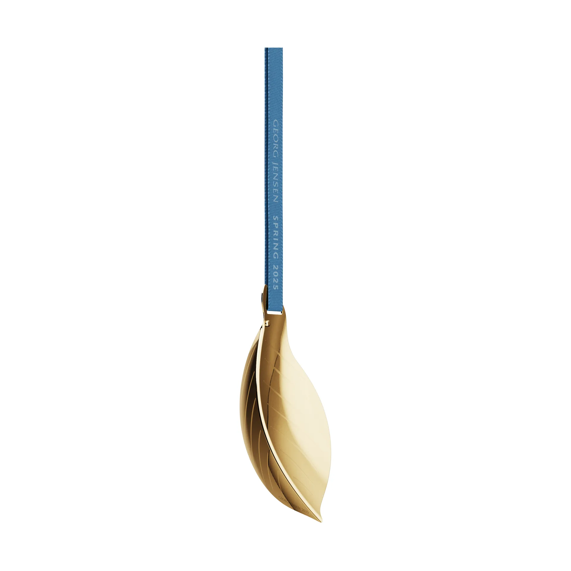 Huevo de Pascua decorativo Spring 2025, Acero inoxidable chapado en oro Georg Jensen