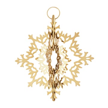 Ice Flower julgranstopp - chapado en oro - Georg Jensen