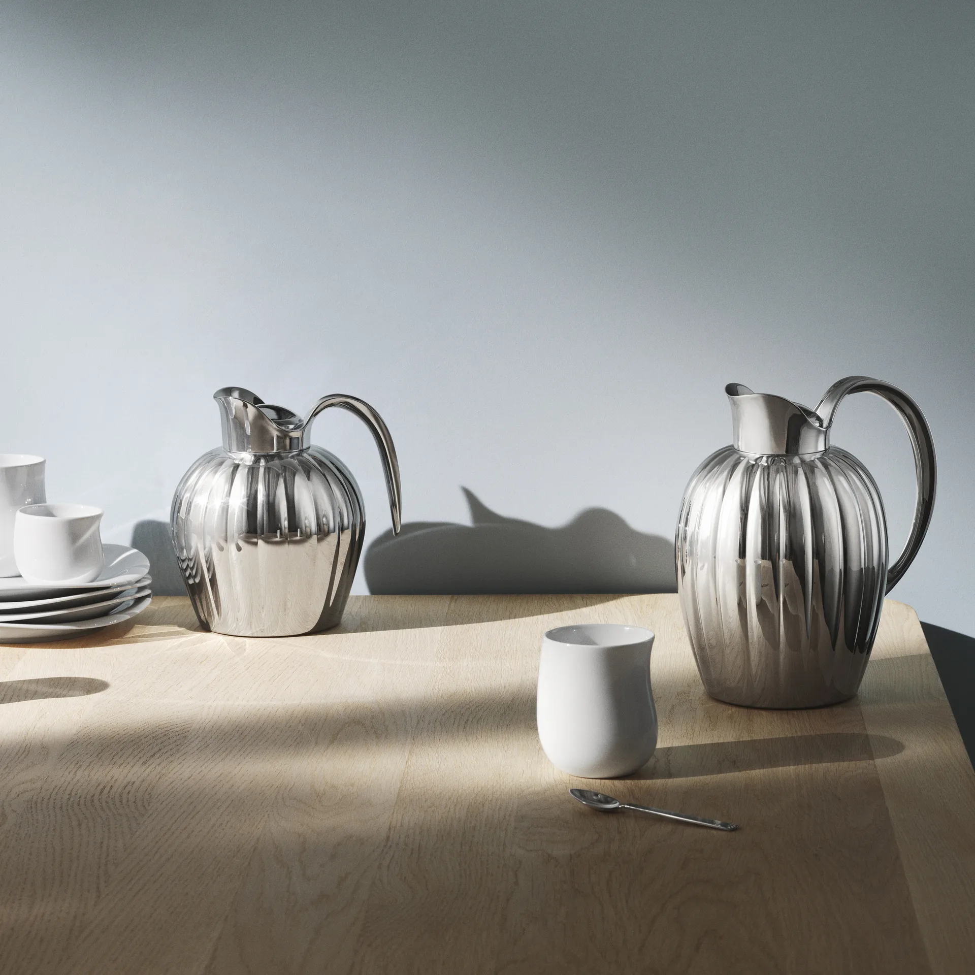 Jarra Bernadotte 1,6 L, acero inoxidable Georg Jensen