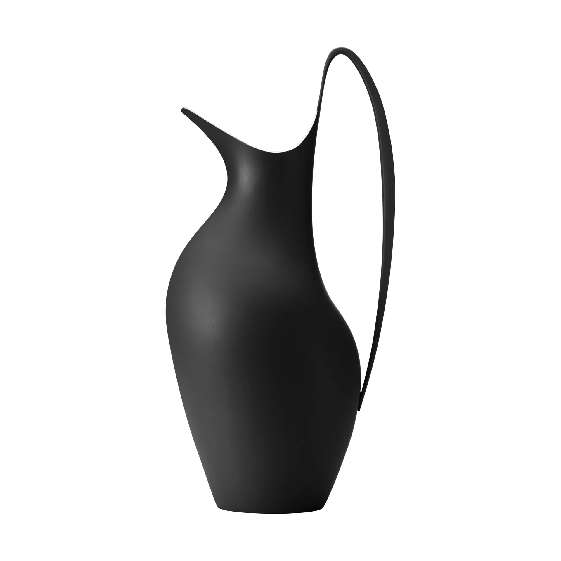 Jarra Koppel mini 20 cl, Acero inoxidable-negro medianoche Georg Jensen
