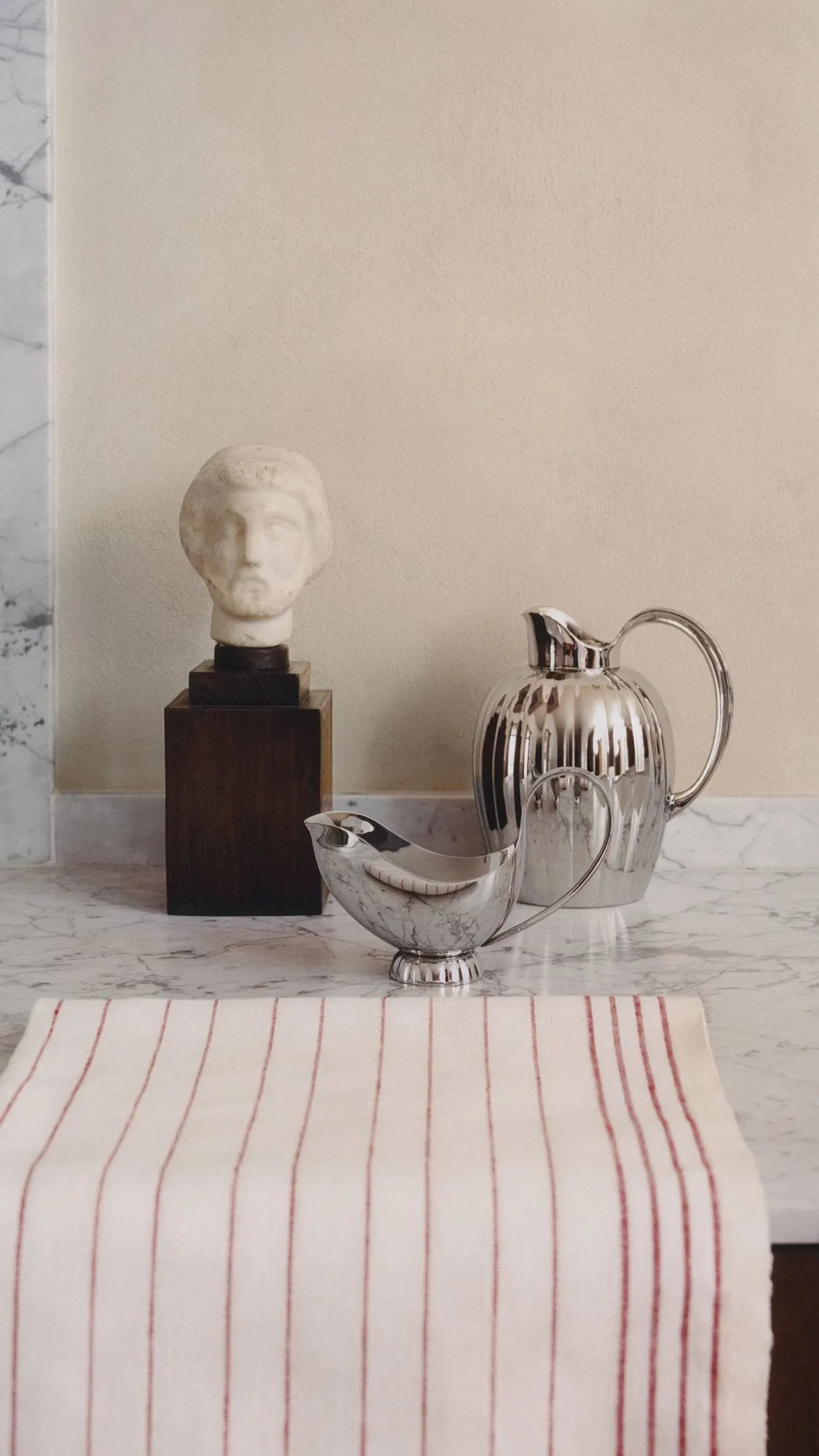 Jarra para salsa Bernadotte, Acero inoxidable, 33 cl Georg Jensen