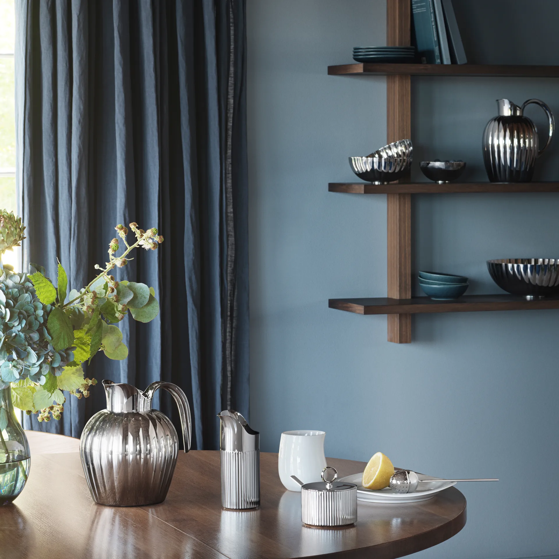 Jarra térmica con cierre a presión Bernadotte, 0,8 L Georg Jensen