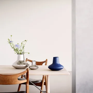 Jarrón acero inoxidable Henning Koppel - pequeño, 12,4 cm - Georg Jensen
