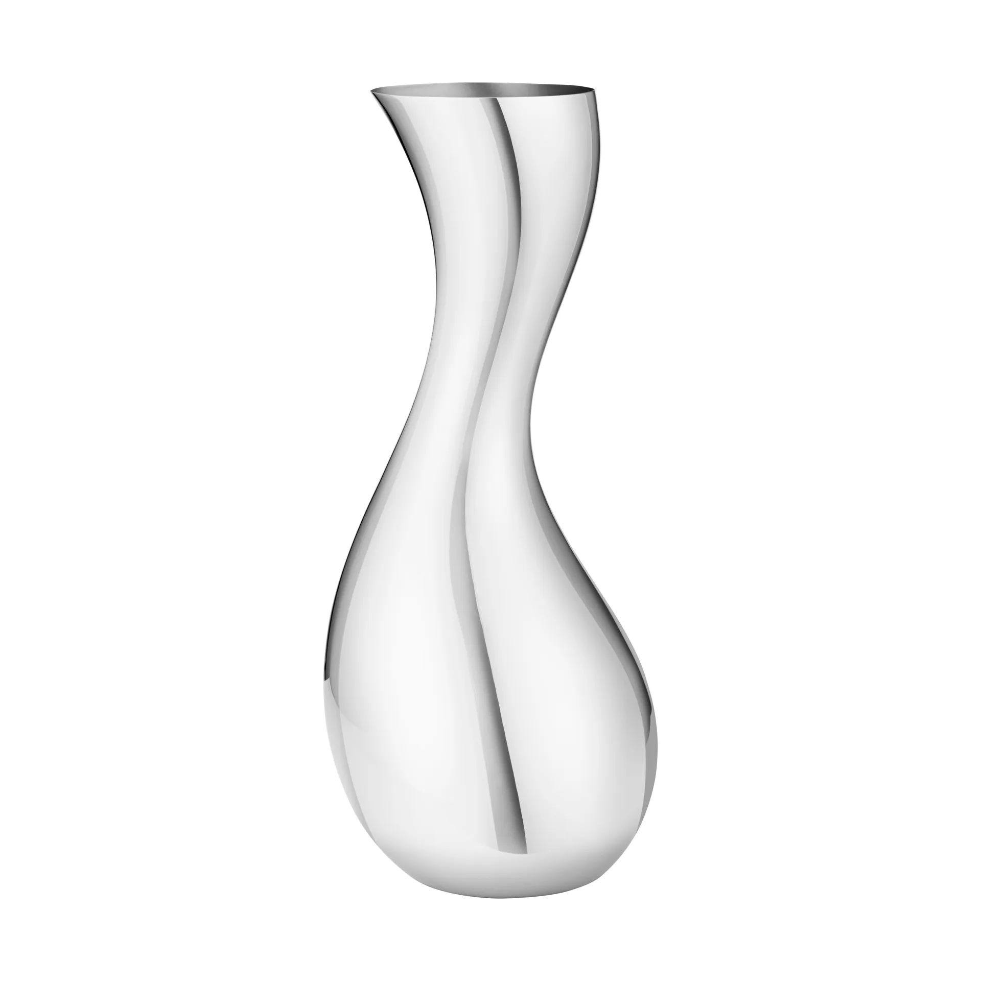 Jarrón Cobra, Acero inoxidable, large Georg Jensen