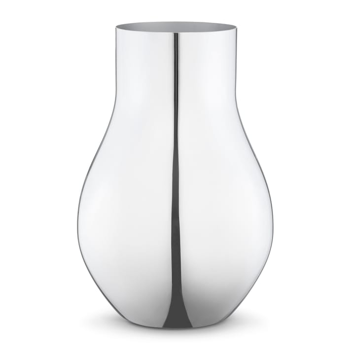 Jarrón de acero inoxidable Cafu - mediano, 30 cm - Georg Jensen