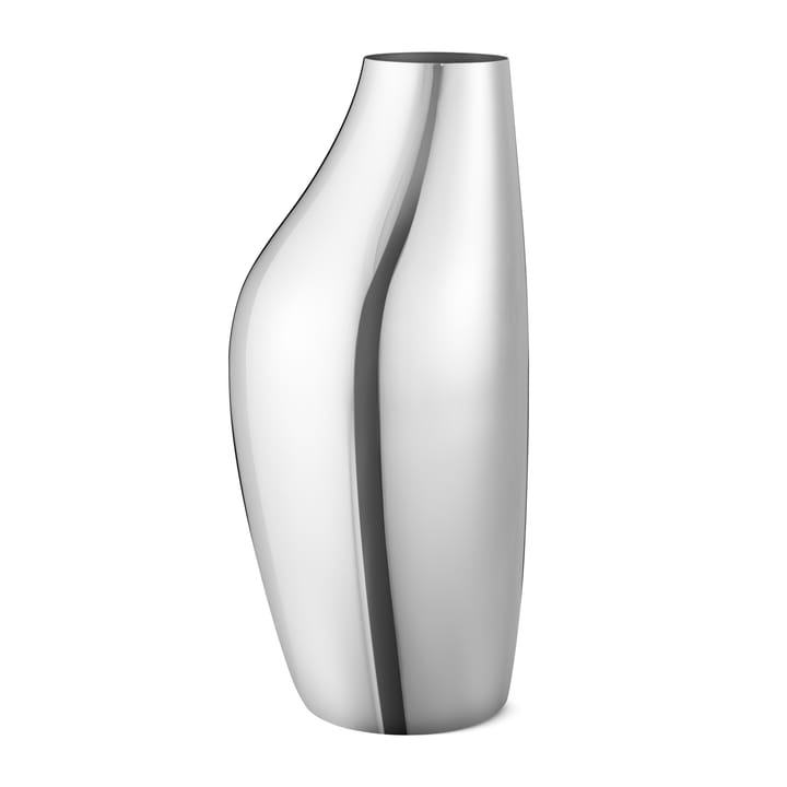 Jarrón para suelo Sky 46 cm - Acero inoxidable - Georg Jensen