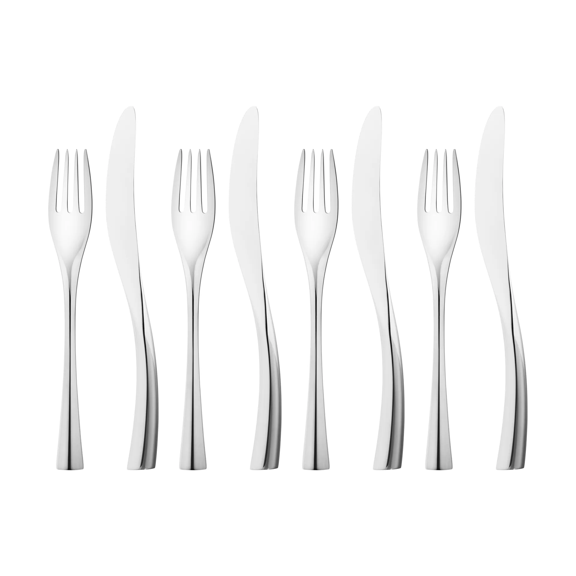 Juego de cubiertos Cobra 8 piezas, Acero inoxidable Georg Jensen