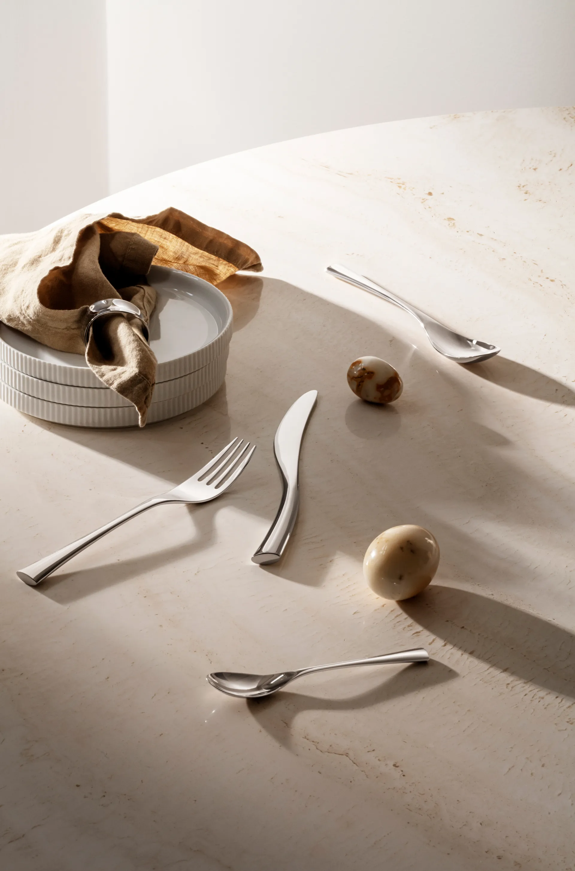 Juego de cubiertos Cobra 8 piezas, Acero inoxidable Georg Jensen
