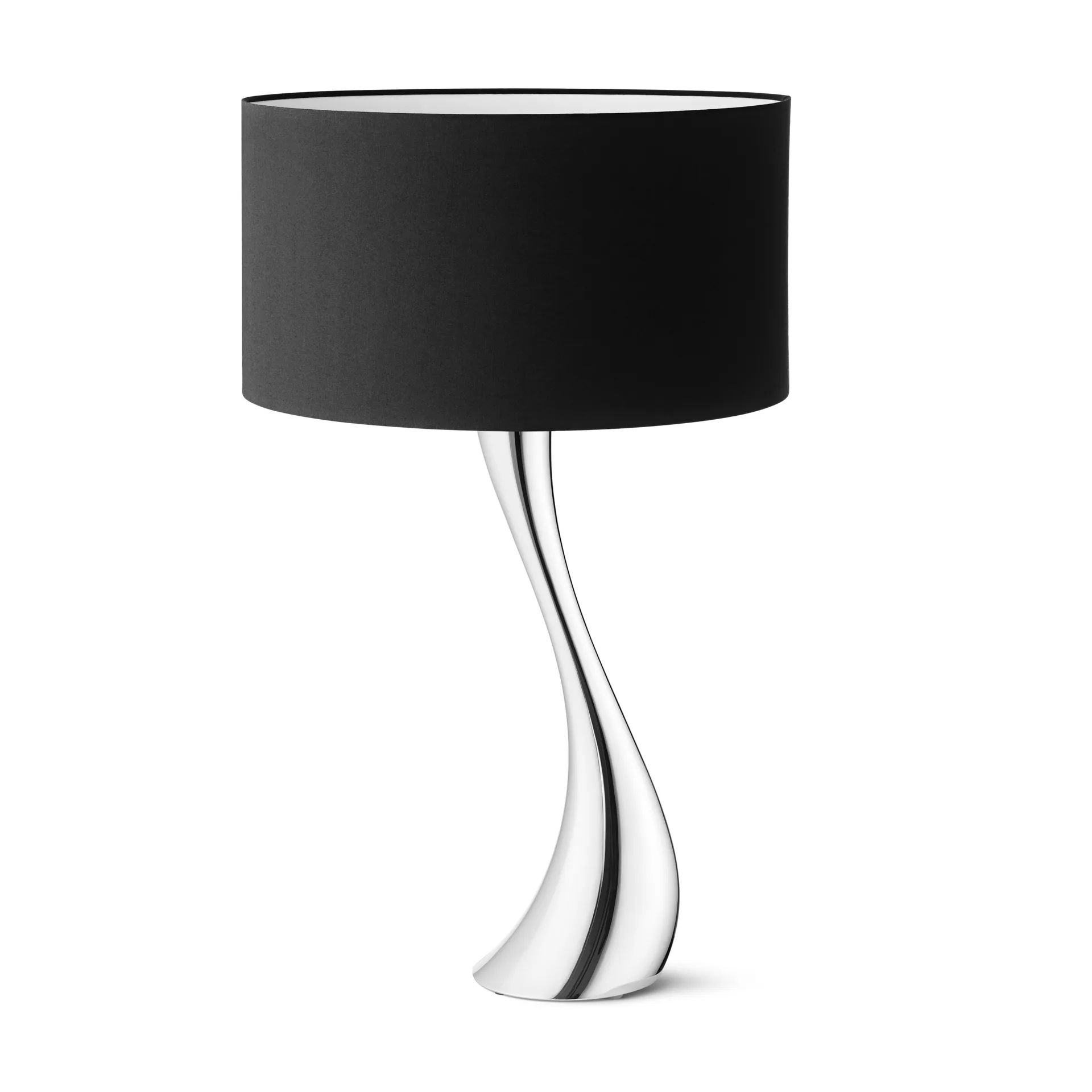 Lámpara de mesa Cobra negro, mediana, 70 cm Georg Jensen