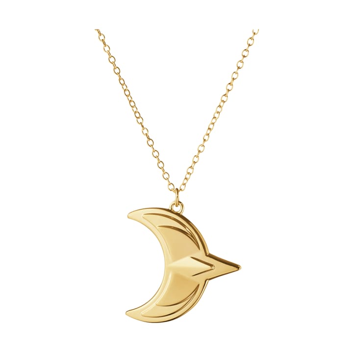 Luna colgante de Navidad 2024 - Chapado en oro - Georg Jensen