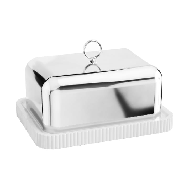 Mantequera Bernadotte 11,2x14,7 cm - Acero inoxidable - Georg Jensen