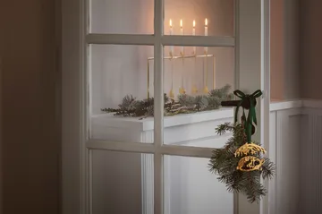 Móvil decorativo para Navidad 2023 ciervo - Chapado en oro - Georg Jensen