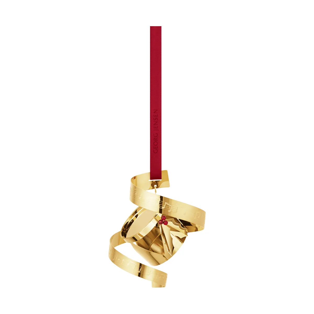 móvil navideño de 2026, oro Georg Jensen