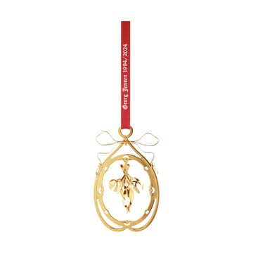 Muérdago móvil navideño 1994/2024 - Chapado en oro - Georg Jensen