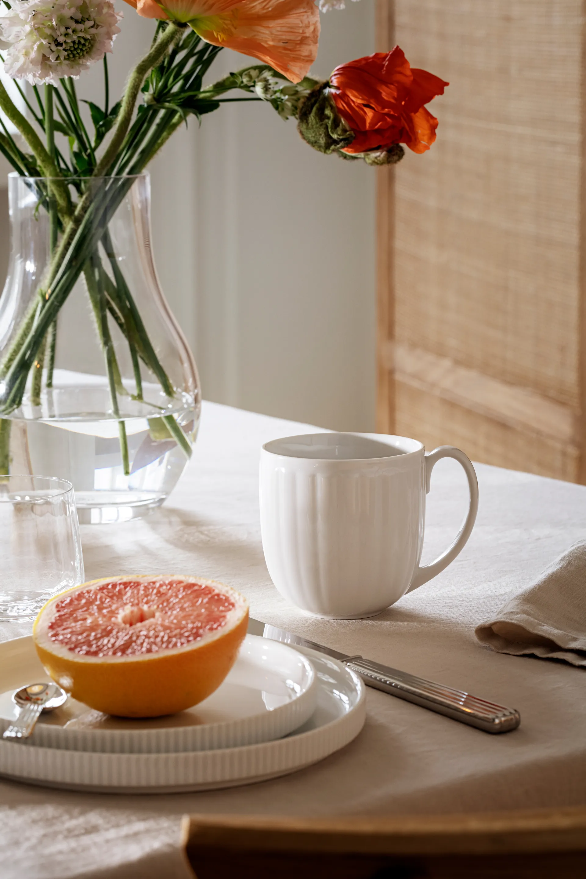 Platillo Bernadotte Ø17 cm, Blanco Georg Jensen