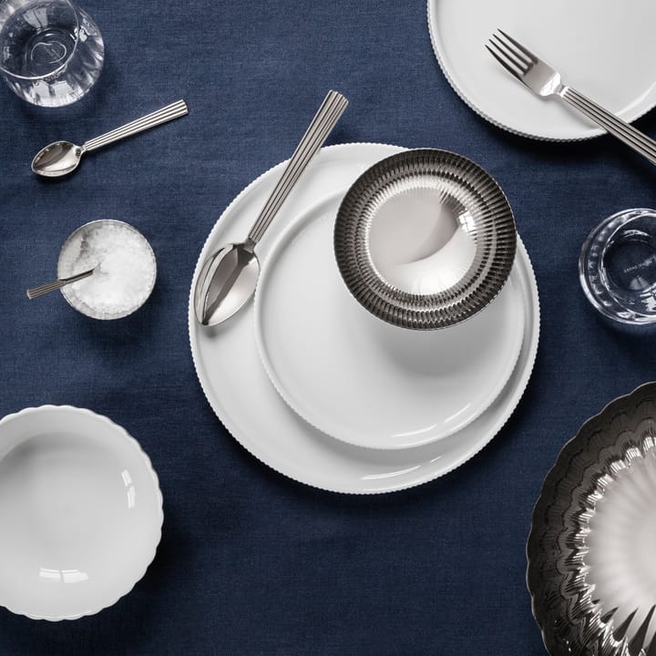 Plato de mesa Bernadotte Ø26 cm, Porcelana Georg Jensen