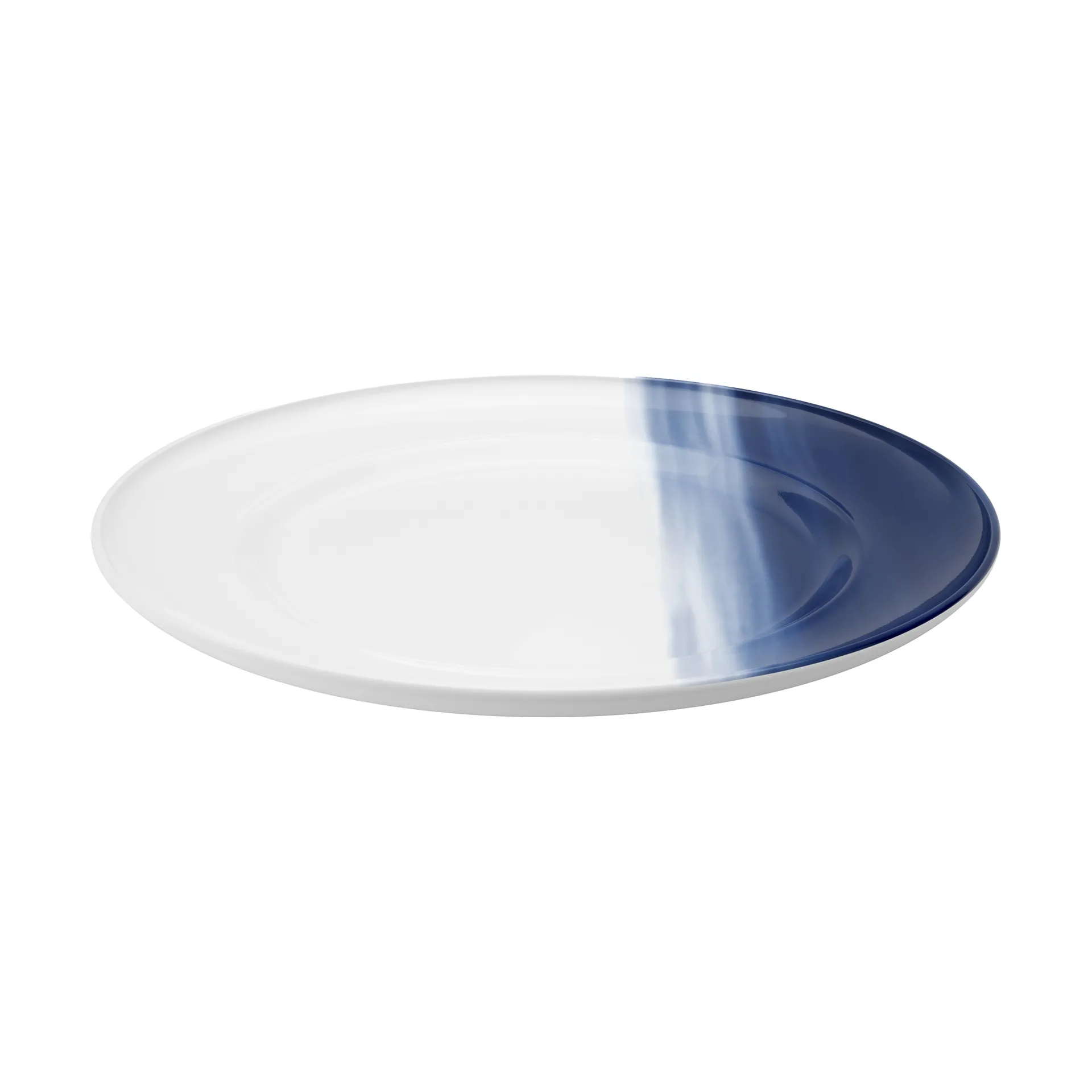 Plato Koppel decorado Ø27 cm, Blanco-azul Georg Jensen