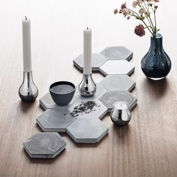 Portavelas Cafu 2 unidades - Acero inoxidable - Georg Jensen