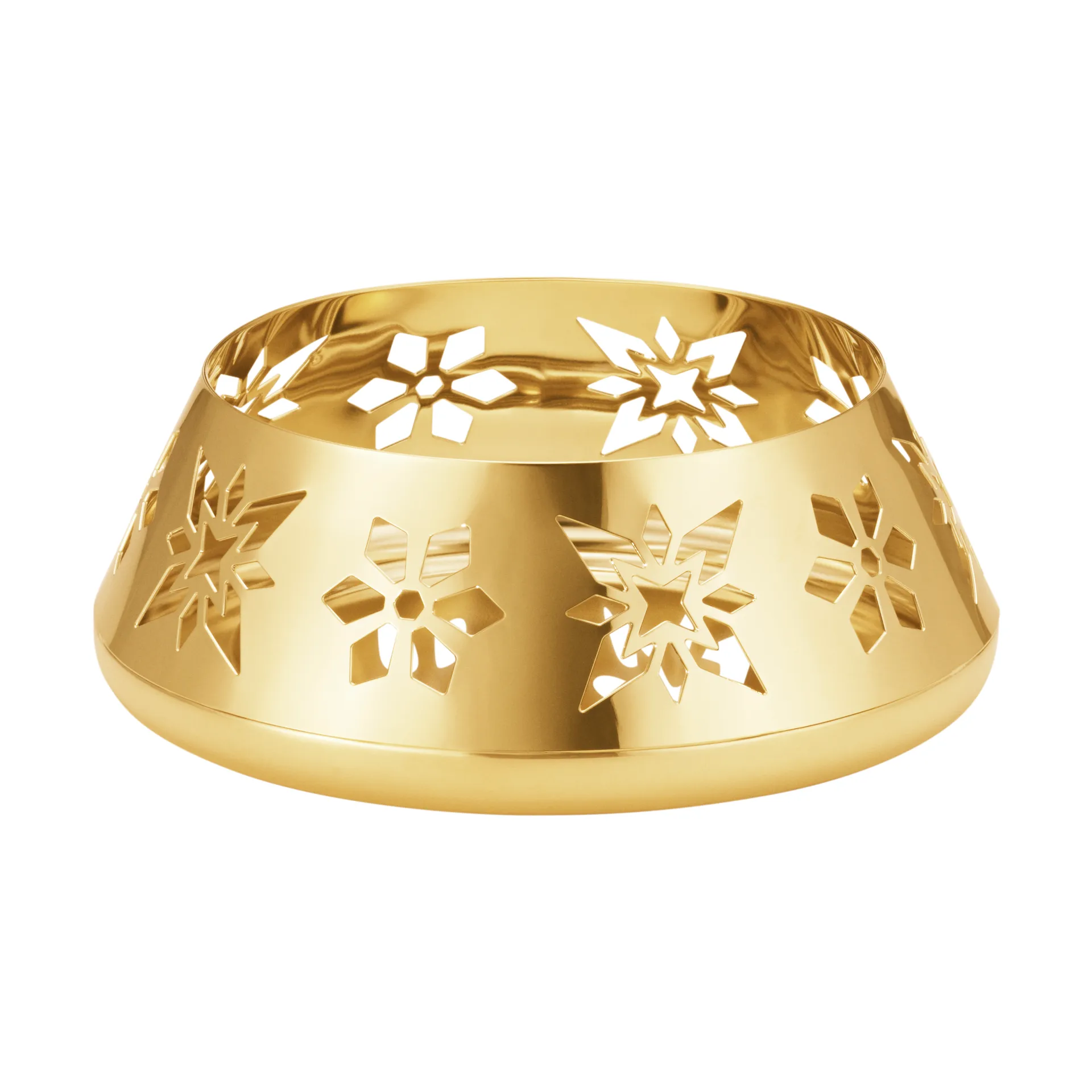 Portavelas de bloque 2024, Chapado en oro Georg Jensen