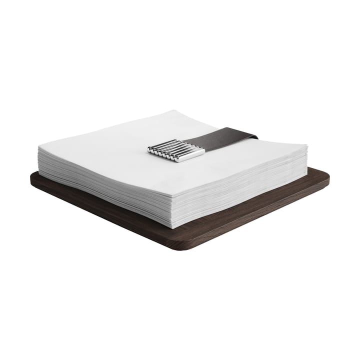 Servilletero Bernadotte 20,1x20,1 cm - Acero inoxidable - Georg Jensen