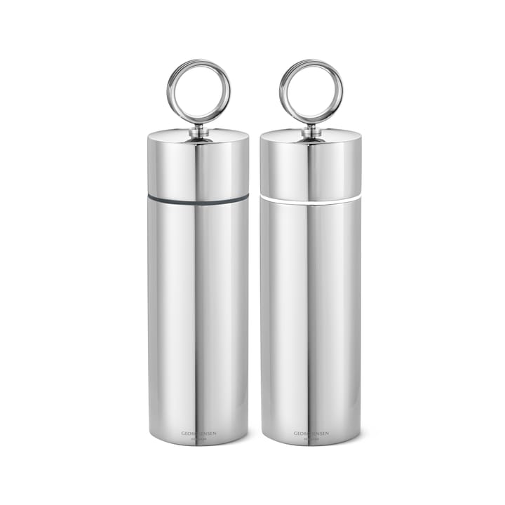 Set de molinillo de sal y pimienta Bernadotte - acero inoxidable - Georg Jensen