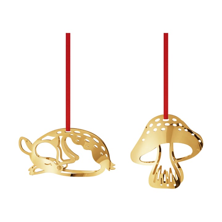 Set de regalo 2023, 2 piezas - Chapado en oro - Georg Jensen