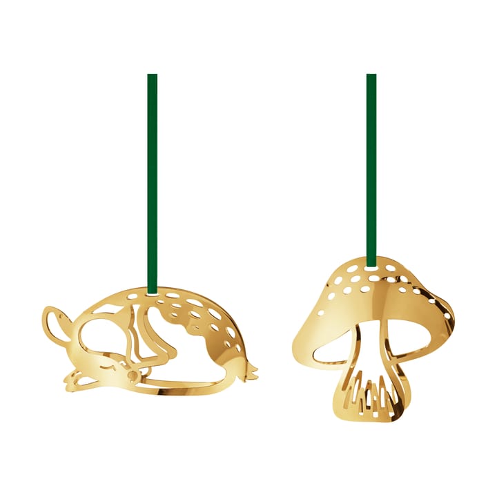 Set de regalo 2023, 2 piezas, Chapado en oro Georg Jensen