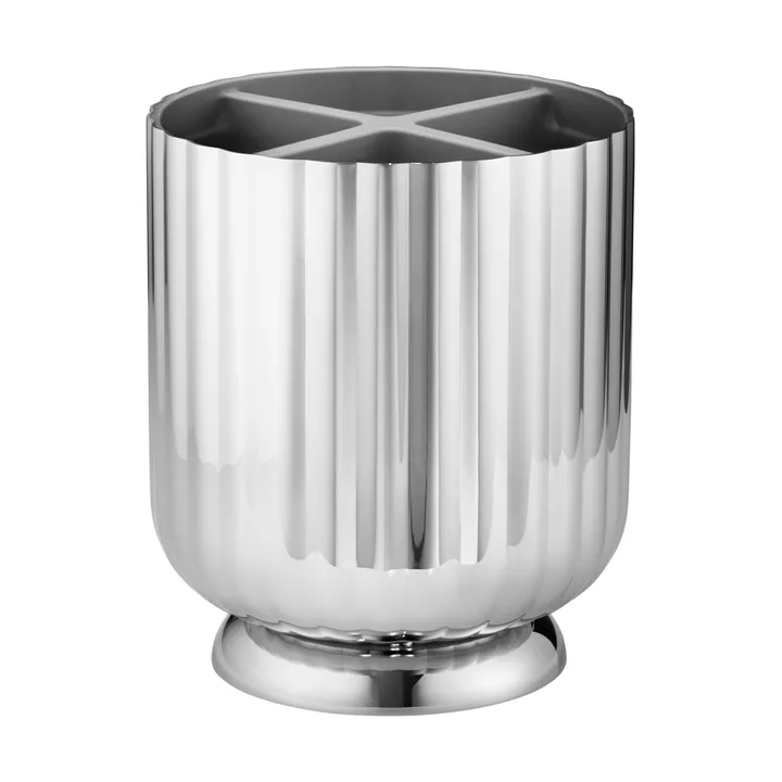 Soporte para cubiertos Bernadotte Ø13x15,1 cm - Acero inoxidable - Georg Jensen