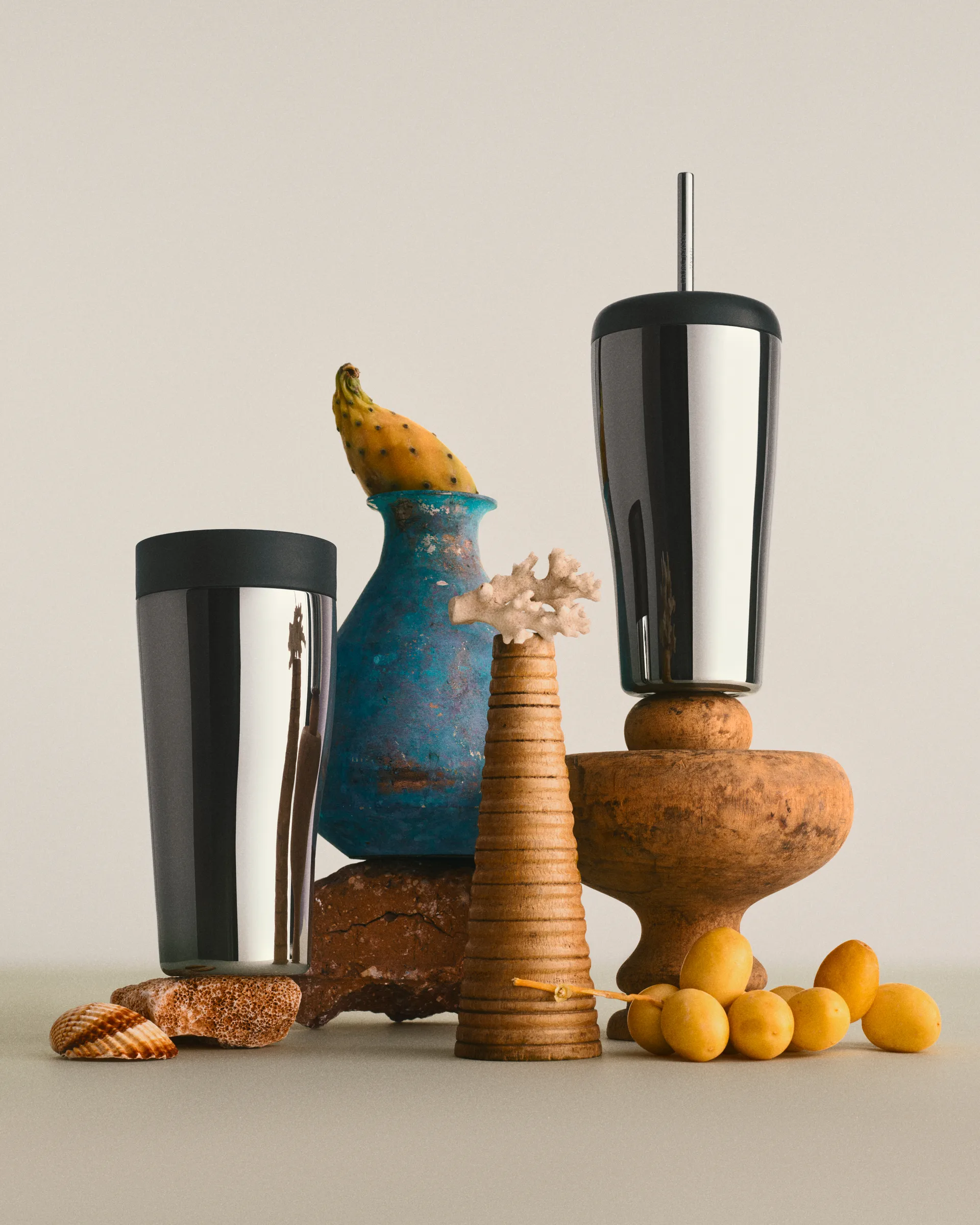 Taza termo Sky 40 cl, Acero inoxidable Georg Jensen