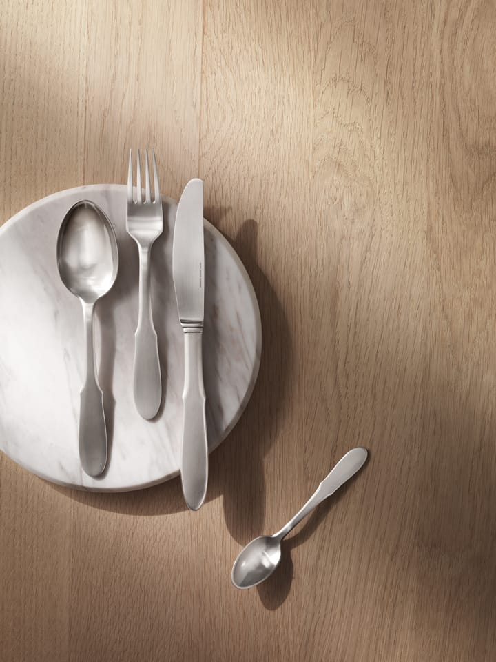 Tenedor de mesa Mitra mate, acero inoxidable Georg Jensen