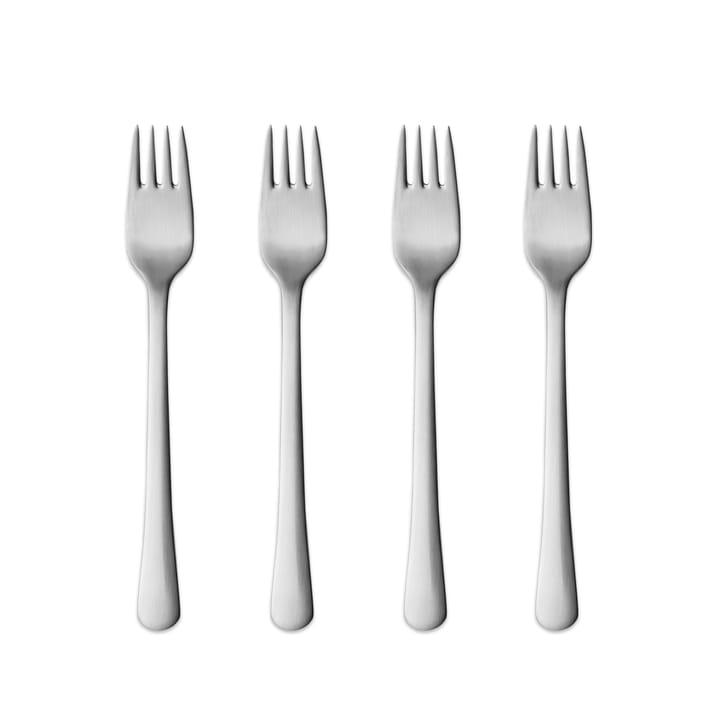 Tenedores para tarta Copenhagen mate - set de 4 - Georg Jensen