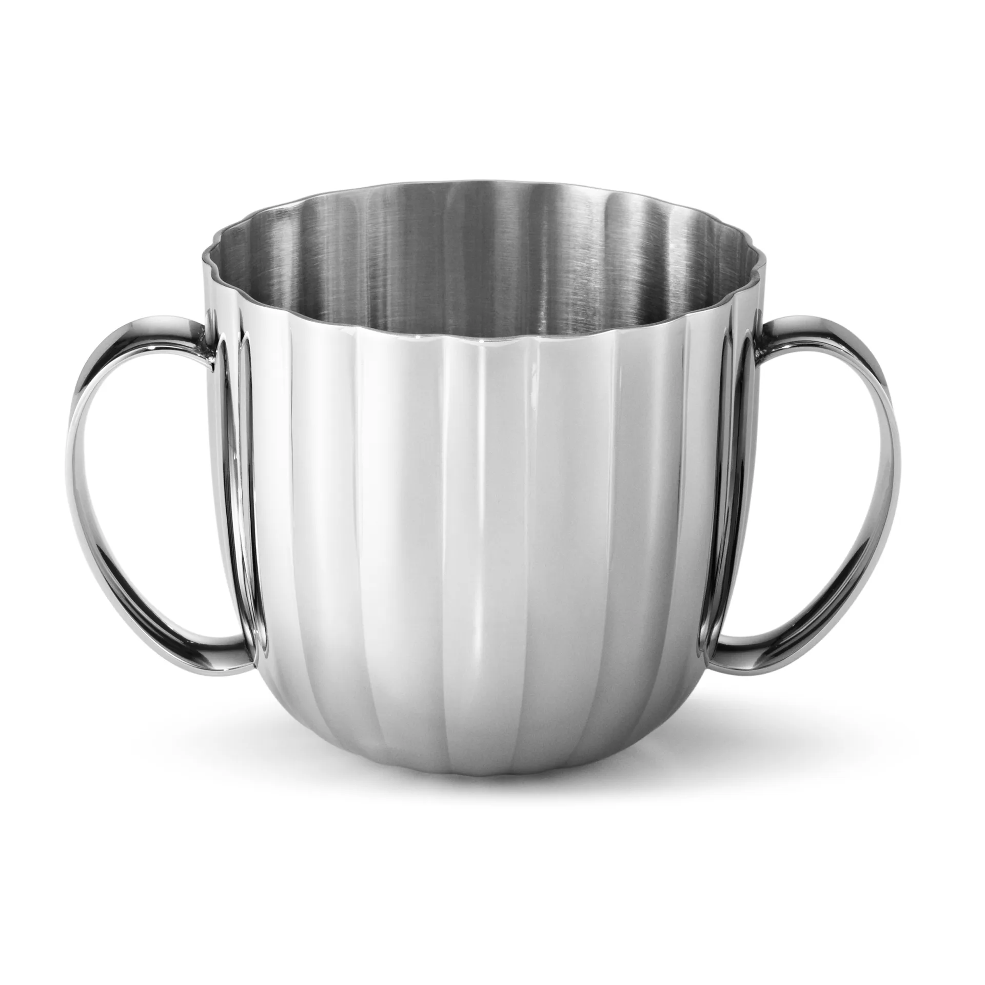 Vajilla infantil Bernadotte 2 piezas, acero inoxidable Georg Jensen