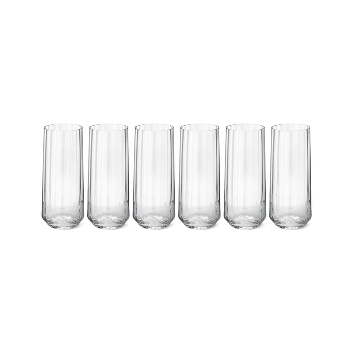 Vaso largo Bernadotte 6 unidades - 45 cl - Georg Jensen