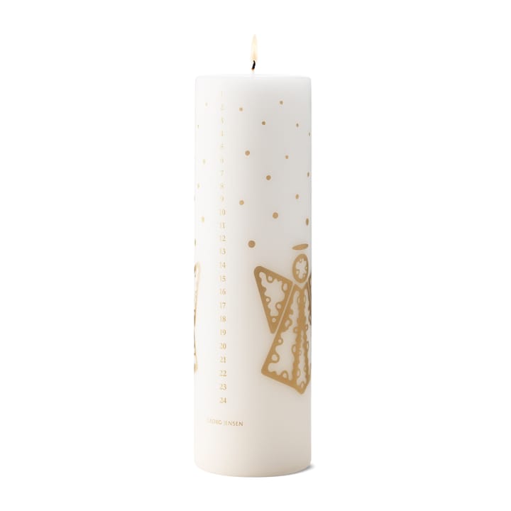 Vela con calendario, oro Georg Jensen
