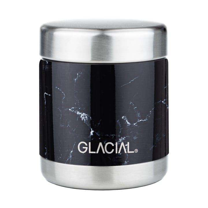 Termo para comida Glacial 450 ml - Black marble - Glacial