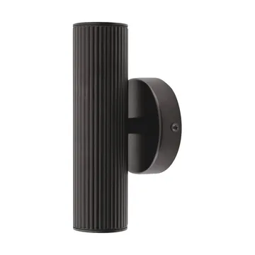 Aplique de pared Hubble up/down para fachada - Negro - Globen Lighting