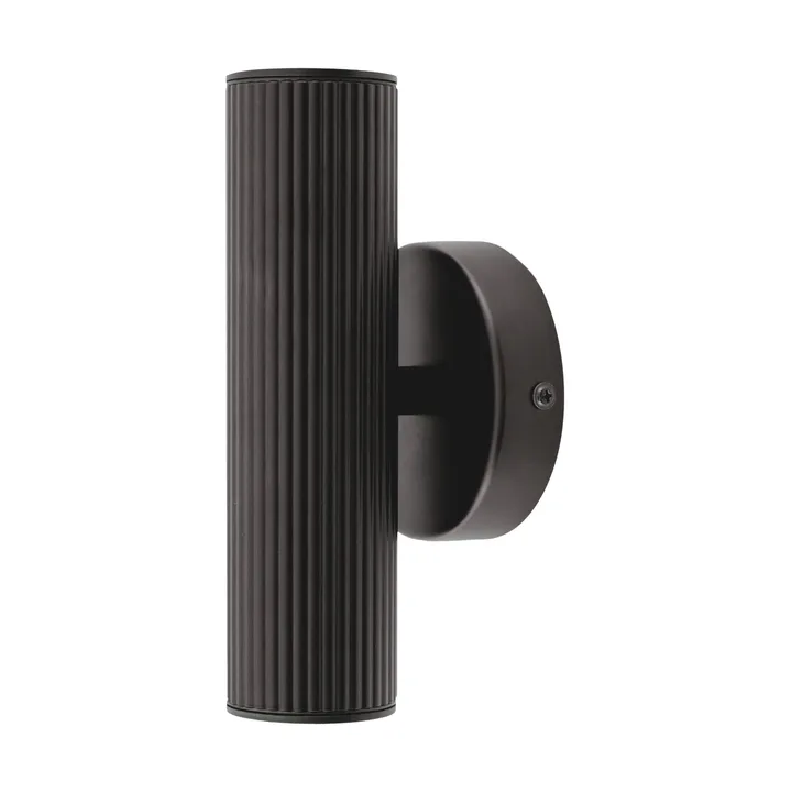 Aplique de pared Hubble up/down para fachada - Negro - Globen Lighting