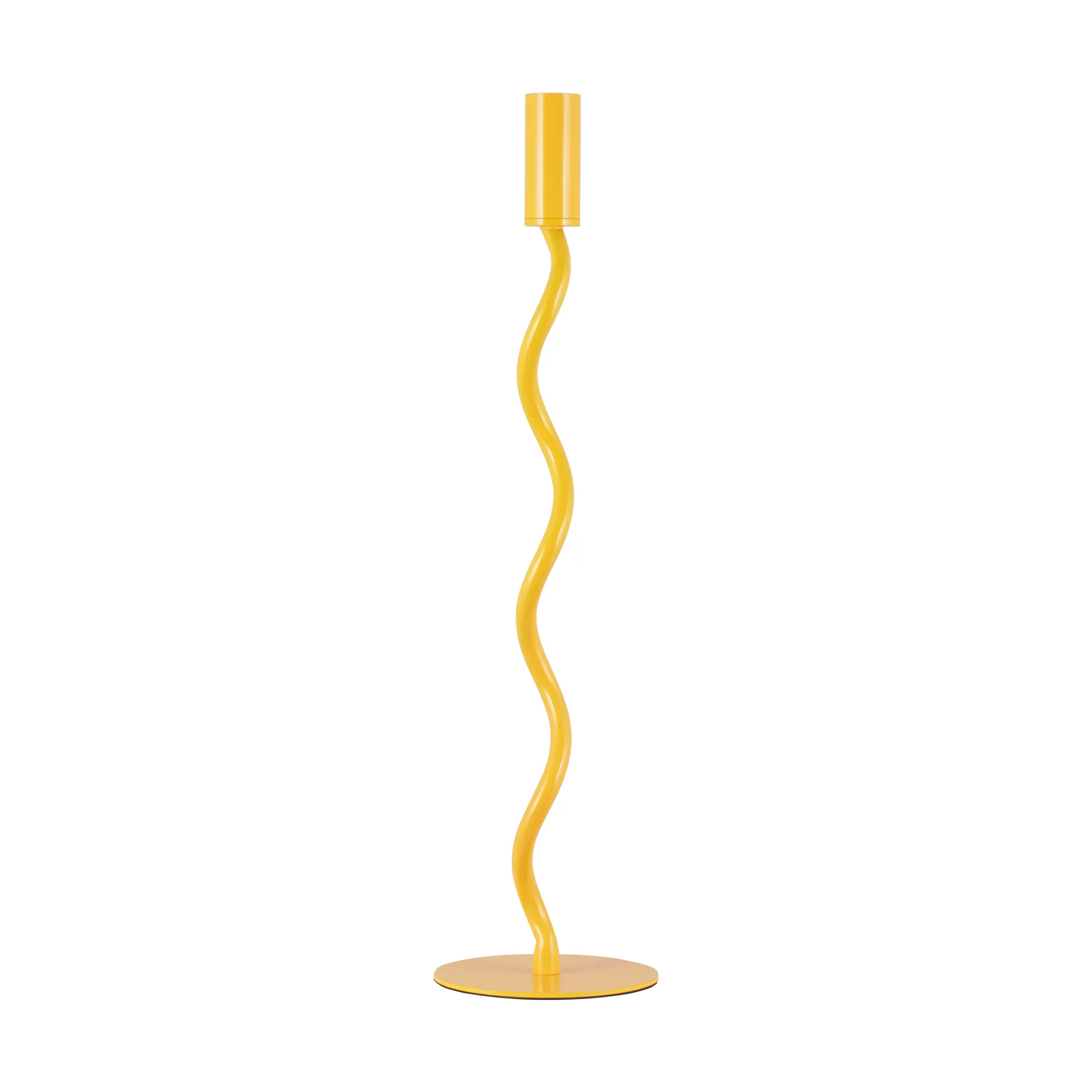 Base de lámpara de mesa Twist 50 , Amarillo Globen Lighting
