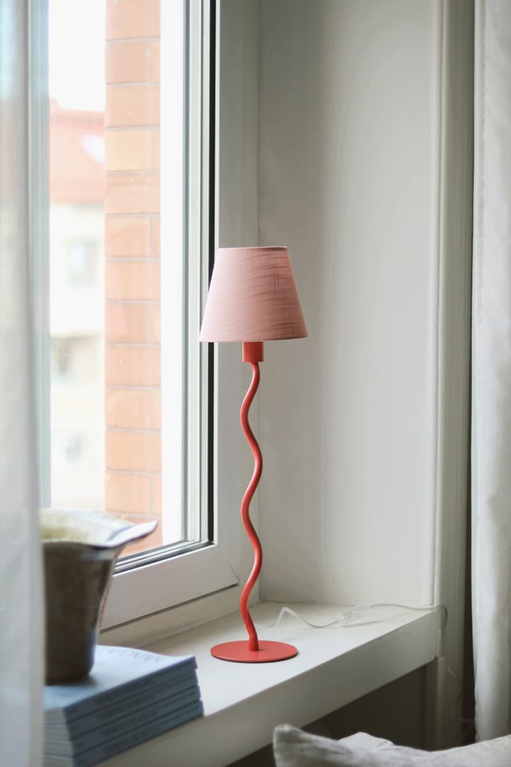 Base de lámpara de mesa Twist 50 , Rosa Globen Lighting